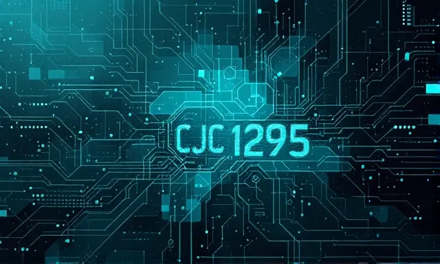 CJC-1295 research illustration